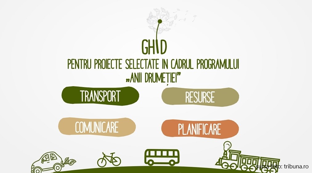 A fost lansat oficial Ghidul pentru Proiecte Selectate în cadrul Programului Anii Drumeției