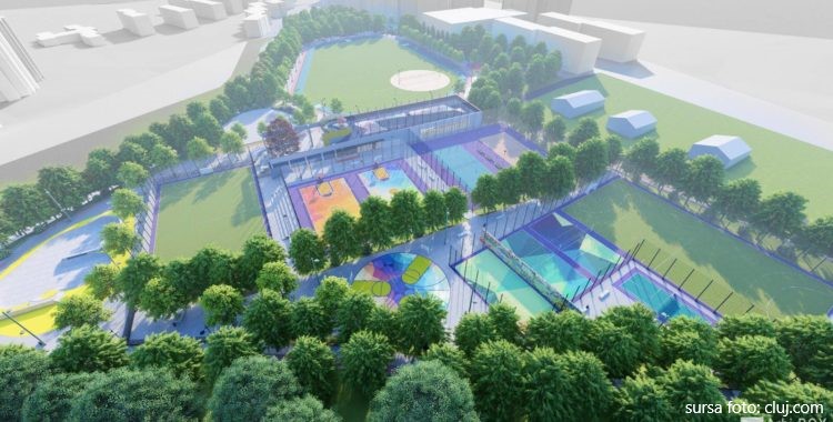 Lucrările la Baza sportivă La Terenuri sunt realizate în proporție de 30%. Vor fi gata în acest an