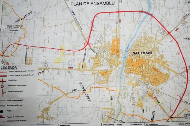 Ministrul de Interne, Lucian Bode, a cerut urgentarea lucrărilor la centura municipiului Satu Mare