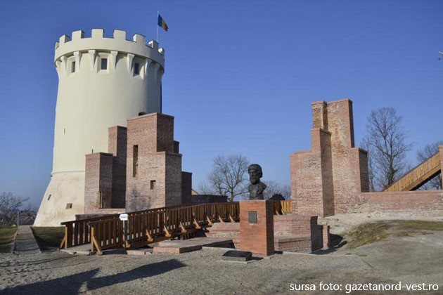 Cetatea Ardud din Satu Mare a fost refăcută, în machetă, ca în vremea de glorie, de Andrei Lazăr