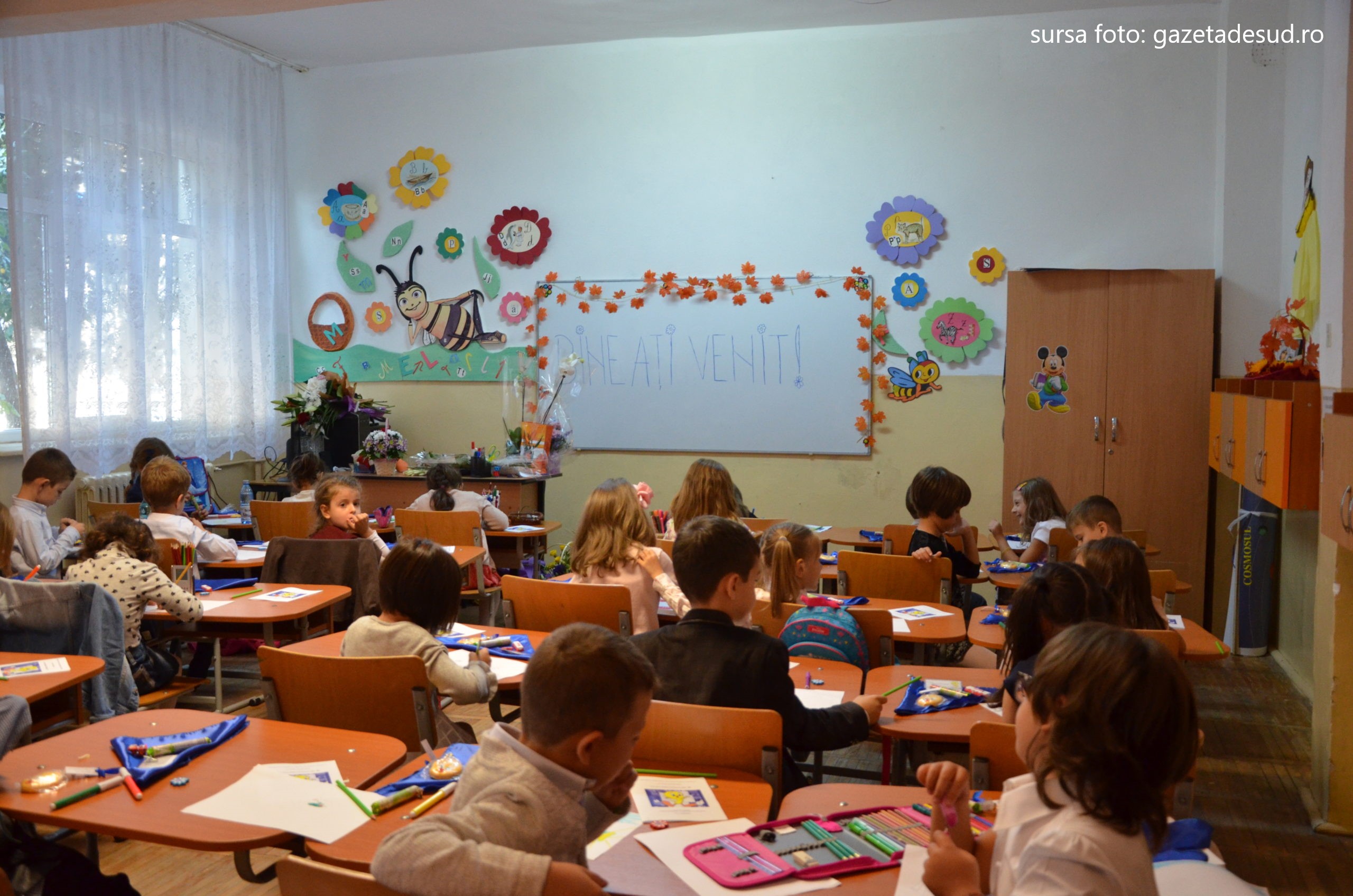 De luni se pot face înscrieri la clasa pregătitoare pentru anul școlar 2022-2023