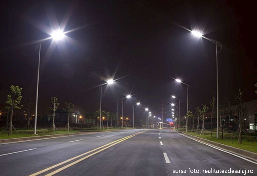 S-a dat startul noilor lucrări pentru iluminat public modern în municipiul Zalău, au anunțat edilii