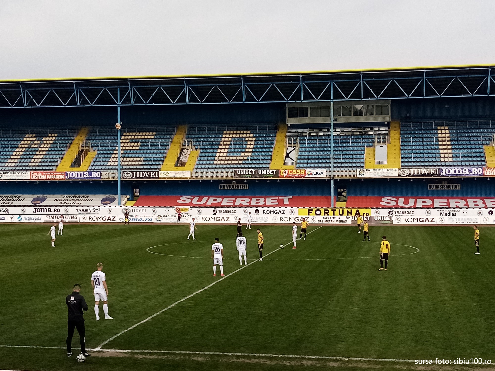 Un fotbalist al Gazului Metan a fost selecționat în lotul pentru cantonamentul preolimpic