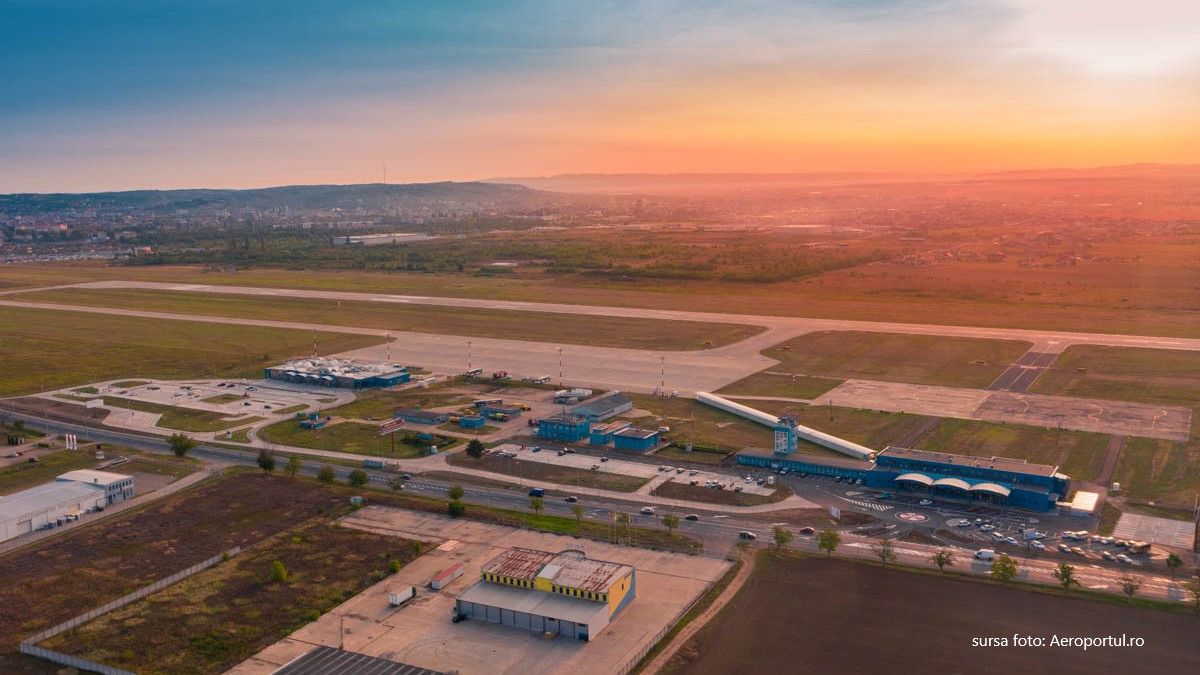 Pentru a reduce poluarea fonică din Oradea, pista Aeroportului va fi prelungită spre Nojorid